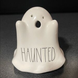 Rae Dunn Halloween Small Haunted Ghost Figurine 👻